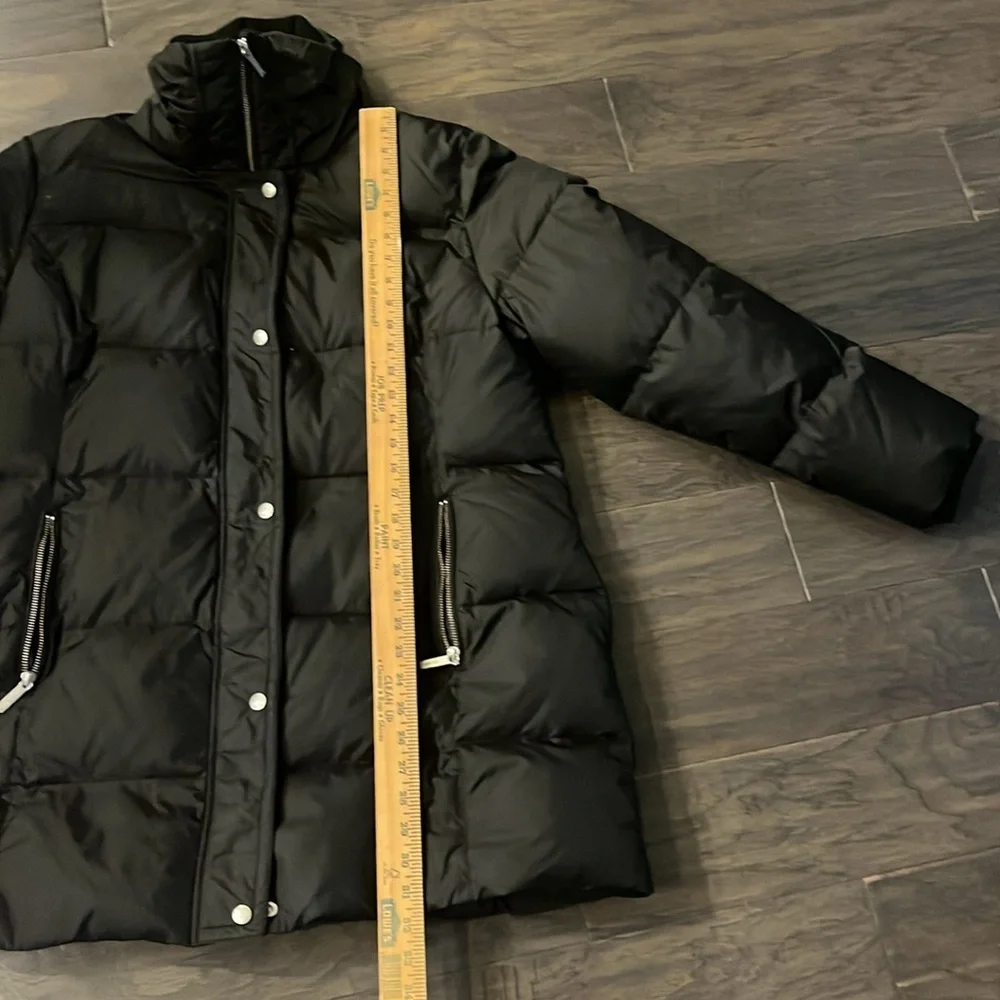 Michael Kors 3/4 Puffer Jacket Black used Womens Size XL